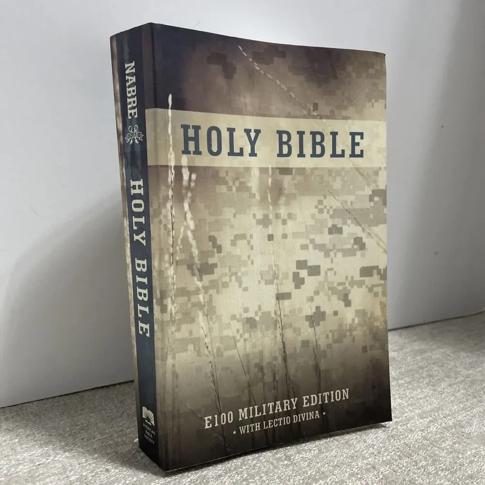 Holy Bible E100 Military Edition New American Version W/ Lectio Divina paperback